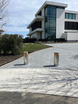 Automated Electronic Security Bollard Installation in Deal, Monmouth County New Jersey Thumbnail