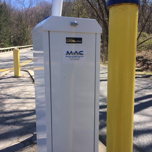 Parking gate installed at Pace University in Pleasantville, NY Thumbnail